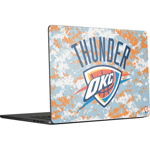 NBA Oklahoma City Thunder Digi Camo MacBook Air 15 in (2023) Skin