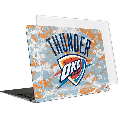 NBA Oklahoma City Thunder Digi Camo MacBook Air 15in (2023-2025) Case plus Skin