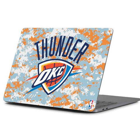 NBA Oklahoma City Thunder Digi Camo Apple MacBook Pro 13-inch Skin