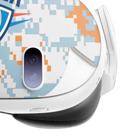 NBA Oklahoma City Thunder Digi Camo Meta Quest 3 Skin
