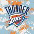 NBA Oklahoma City Thunder Digi Camo Moto E5 Play Skin