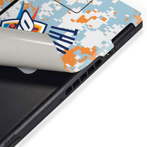 NBA Oklahoma City Thunder Digi Camo Nintendo Switch Bundle Skin