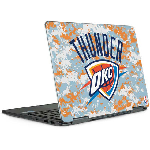 NBA Oklahoma City Thunder Digi Camo Notebook 9 Pro 13in (2017) Skin