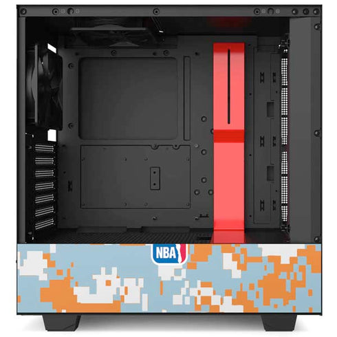 NBA Oklahoma City Thunder Digi Camo NZXT H510 Compact ATX Mid-Tower Case Skin