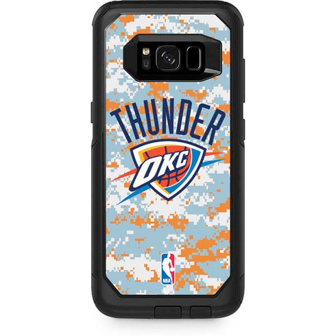NBA Oklahoma City Thunder Digi Camo Otterbox Commuter Galaxy Skin