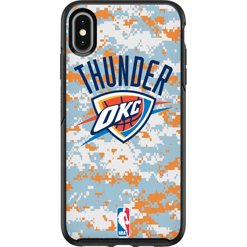 NBA Oklahoma City Thunder Digi Camo Otterbox Symmetry iPhone Skin