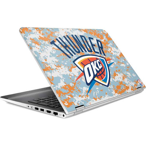 NBA Oklahoma City Thunder Digi Camo HP Pavilion Skin