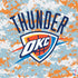 NBA Oklahoma City Thunder Digi Camo PS4 Controller Skin
