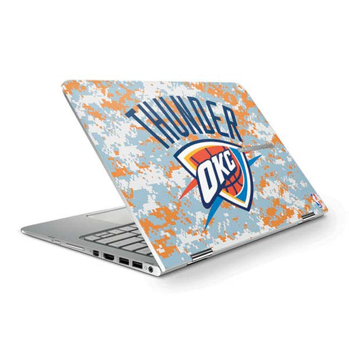 NBA Oklahoma City Thunder Digi Camo HP Spectre Skin