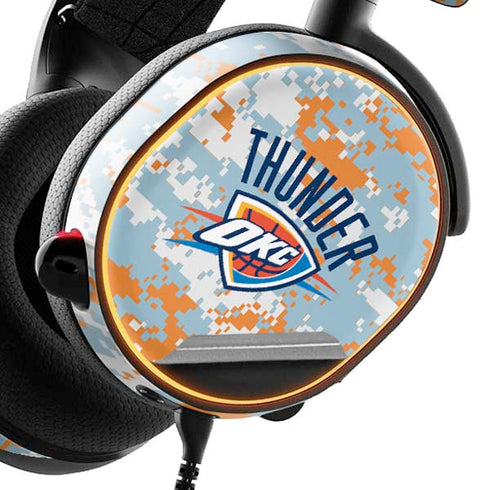 NBA Oklahoma City Thunder Digi Camo SteelSeries Arctis 5 Skin