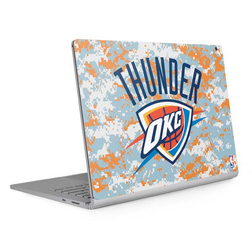 NBA Oklahoma City Thunder Digi Camo Surface Book 2 13.5in Skin
