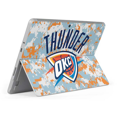 NBA Oklahoma City Thunder Digi Camo Surface Go Skin