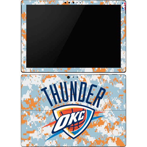 NBA Oklahoma City Thunder Digi Camo Surface Pro 6 Skin