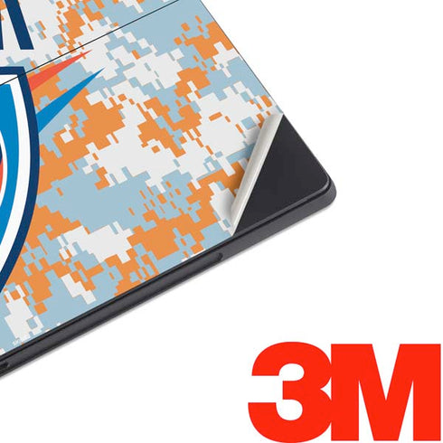 NBA Oklahoma City Thunder Digi Camo Surface Pro 7 Skin