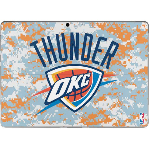NBA Oklahoma City Thunder Digi Camo Surface Pro 9 Skin