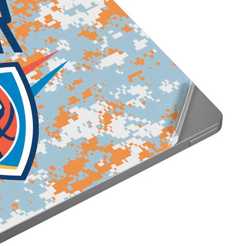 NBA Oklahoma City Thunder Digi Camo Universal Laptop 18in (14.6 x 10.6in) Skin
