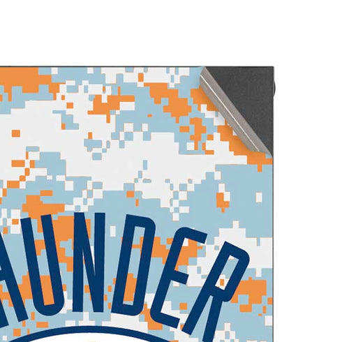 NBA Oklahoma City Thunder Digi Camo Xbox Series X Console Skin