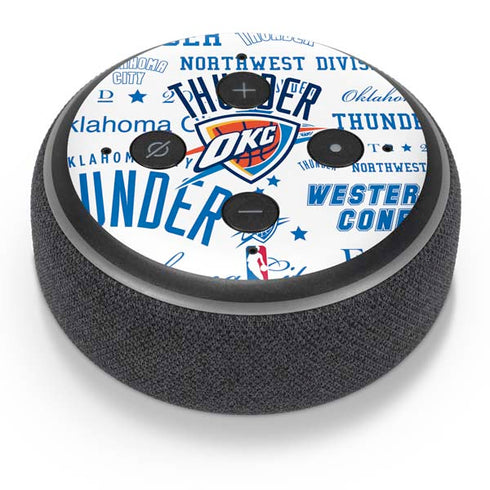NBA Oklahoma City Thunder Historic Blast Amazon Echo Dot Skin