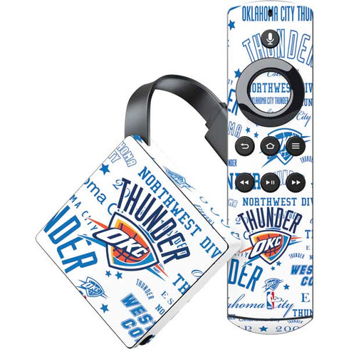 NBA Oklahoma City Thunder Historic Blast Amazon Fire TV Skin