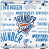 NBA Oklahoma City Thunder Historic Blast Cooler Master MasterBox Q300L Mini Tower Skin