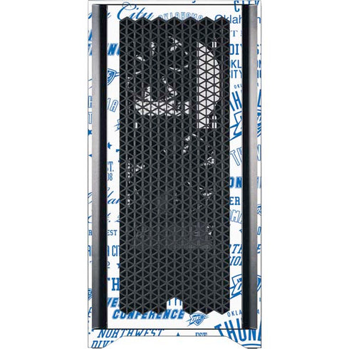 NBA Oklahoma City Thunder Historic Blast Corsair 4000D Tempered Glass Mid-Tower ATX Case Skin
