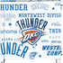 NBA Oklahoma City Thunder Historic Blast Corsair 4000D Tempered Glass Mid-Tower ATX Case Skin