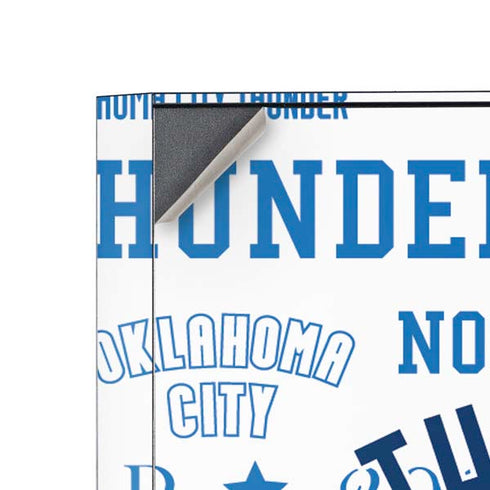 NBA Oklahoma City Thunder Historic Blast Corsair 4000D Tempered Glass Mid-Tower ATX Case Skin