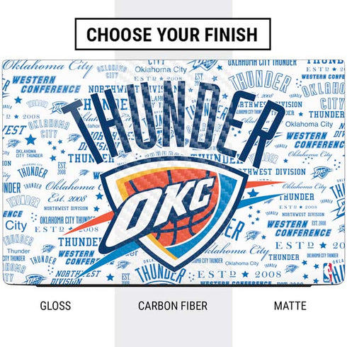 NBA Oklahoma City Thunder Historic Blast Dell Vostro Skin