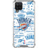 NBA Oklahoma City Thunder Historic Blast Galaxy A12 Clear Case
