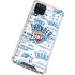 NBA Oklahoma City Thunder Historic Blast Galaxy A12 Clear Case