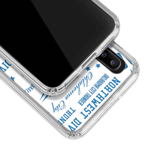 NBA Oklahoma City Thunder Historic Blast Galaxy A20 Clear Case