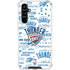 NBA Oklahoma City Thunder Historic Blast Galaxy A54 5G Clear Case