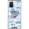 NBA Oklahoma City Thunder Historic Blast Galaxy A71 5G Clear Case
