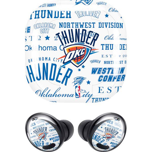 NBA Oklahoma City Thunder Historic Blast Galaxy Buds Pro Skin