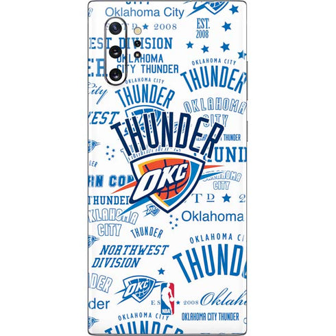 NBA Oklahoma City Thunder Historic Blast Galaxy Note 10 Plus Skin