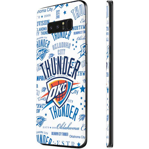 NBA Oklahoma City Thunder Historic Blast Galaxy Note 8 Skin