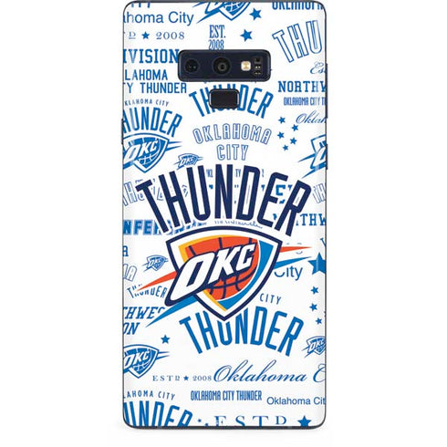 NBA Oklahoma City Thunder Historic Blast Galaxy Note 9 Skin
