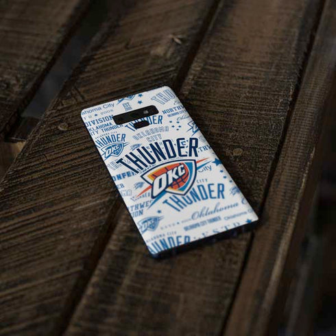 NBA Oklahoma City Thunder Historic Blast Galaxy Note 9 Skin