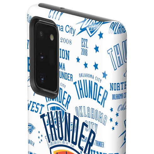 NBA Oklahoma City Thunder Historic Blast Galaxy Note20 5G Pro Case
