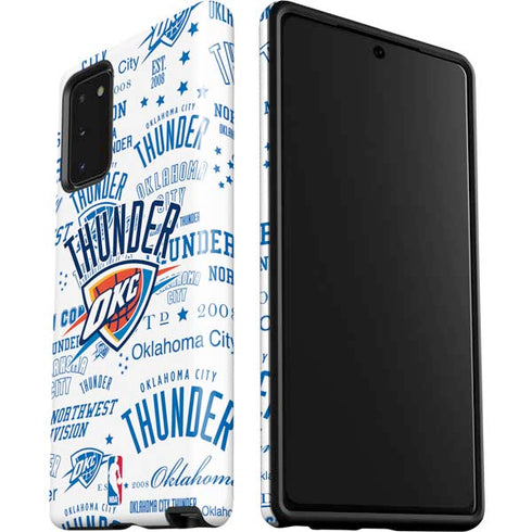 NBA Oklahoma City Thunder Historic Blast Galaxy Note20 5G Pro Case
