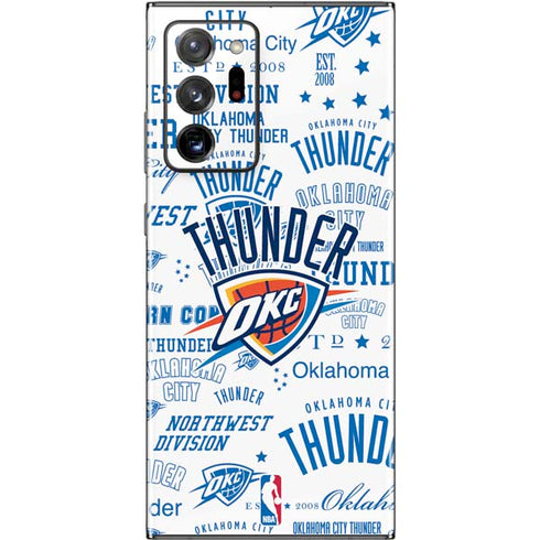 NBA Oklahoma City Thunder Historic Blast Galaxy Note20 Ultra 5G Skin