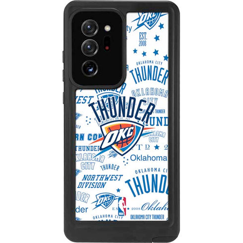 NBA Oklahoma City Thunder Historic Blast Galaxy Note20 Ultra 5G Waterproof Case