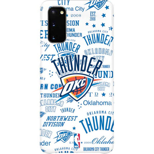 NBA Oklahoma City Thunder Historic Blast Galaxy S20 Lite Case