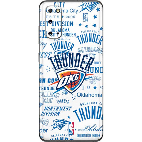 NBA Oklahoma City Thunder Historic Blast Galaxy S20 Skin
