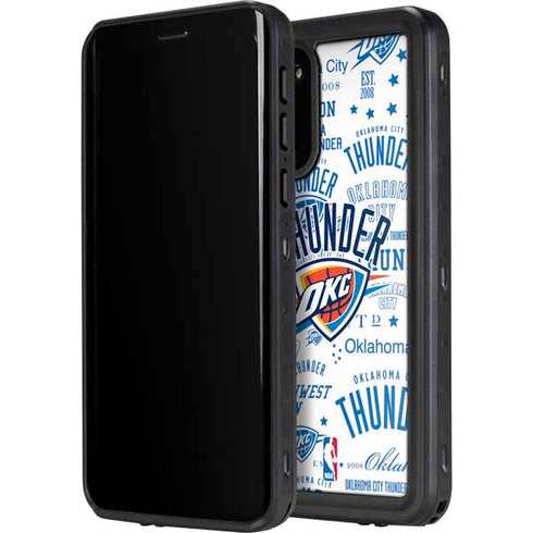 NBA Oklahoma City Thunder Historic Blast Galaxy S20 Waterproof Case