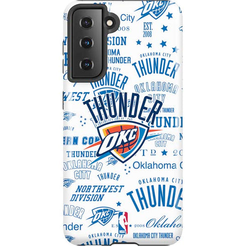 NBA Oklahoma City Thunder Historic Blast Galaxy S21 5G Pro Case