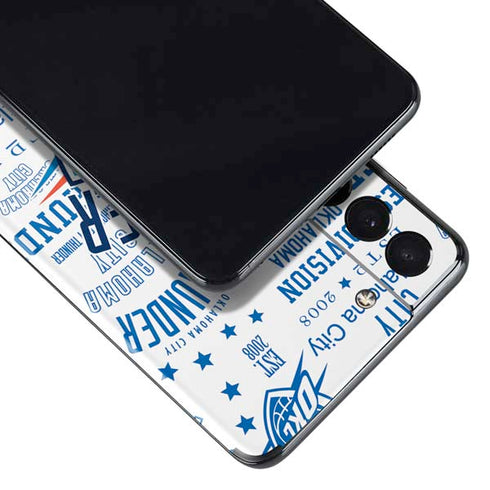 NBA Oklahoma City Thunder Historic Blast Galaxy S21 5G Skin