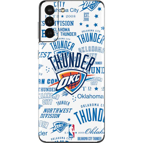 NBA Oklahoma City Thunder Historic Blast Galaxy S21 Plus 5G Skin