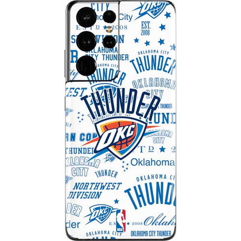 NBA Oklahoma City Thunder Historic Blast Galaxy S21 Ultra 5G Skin