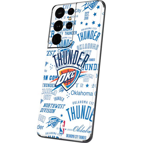 NBA Oklahoma City Thunder Historic Blast Galaxy S21 Ultra 5G Skin